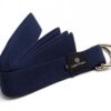 Cotton D-ring strap-Hugger Mugger-navy