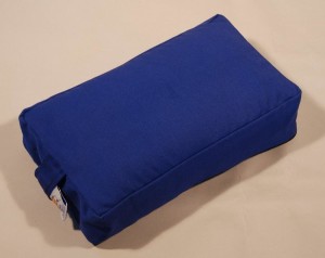 3 inch Rectangle cushion-blue